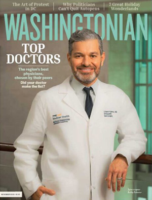 Top Doctor 2025 by Washingtonian